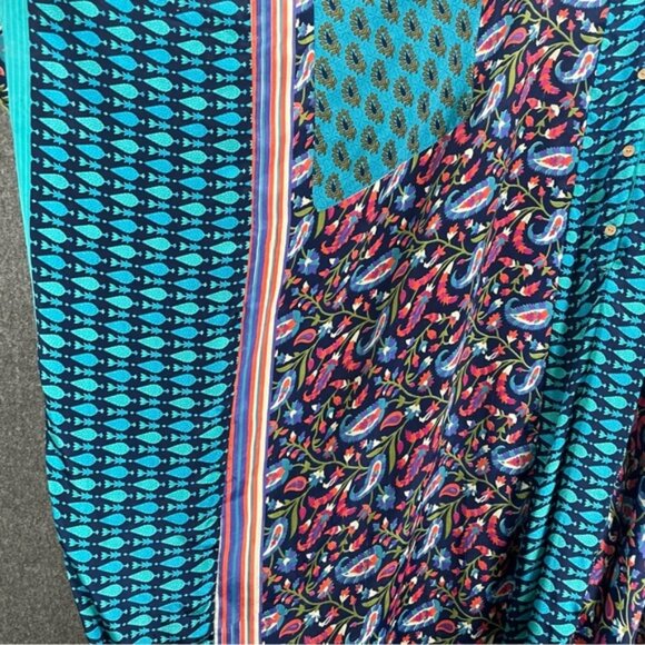 Kantha Bae Women Bowie Muu Jumpsuit Hippie Bohemian Lagenlook Abstract Free Size - Picture 8 of 16